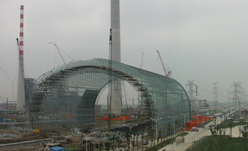福建发电厂球形网架