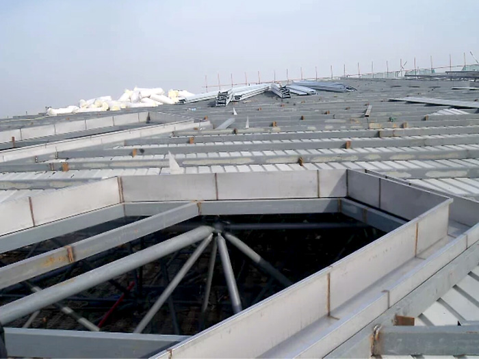 福建安吉县体育馆网架