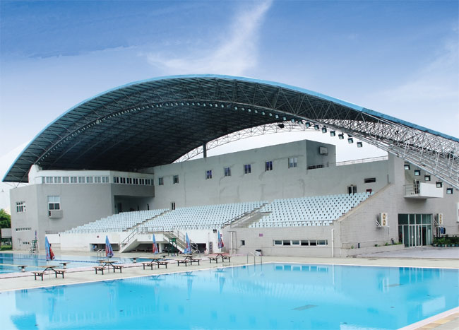 福建游泳馆网架