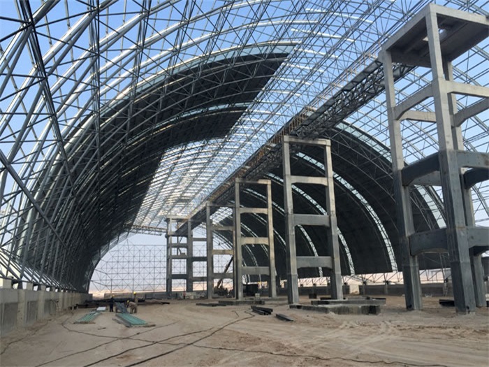 福建煤机油桶翘工程网架