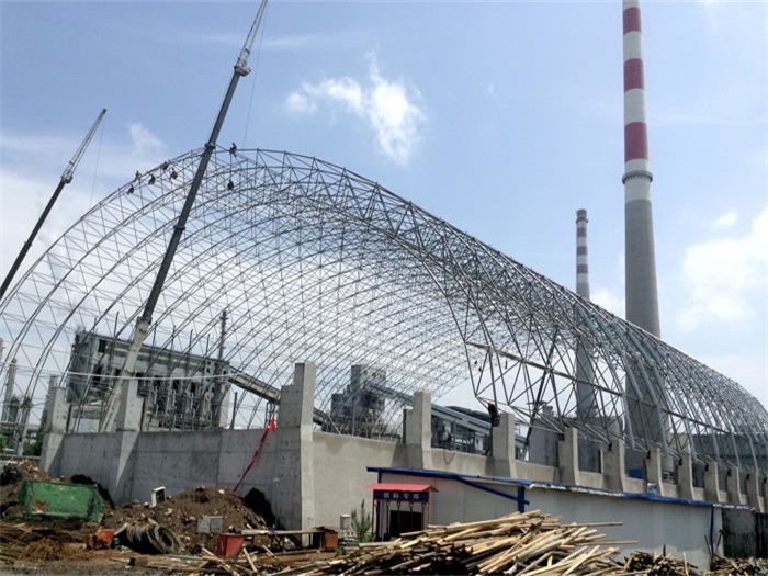 福建煤机油桶翘工程网架